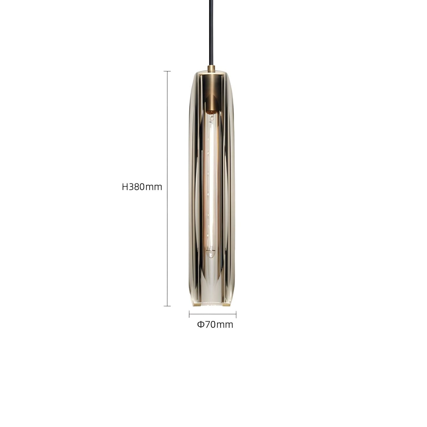 Crystalyn - Post-Modern Crystal Pendant Ceiling Light
