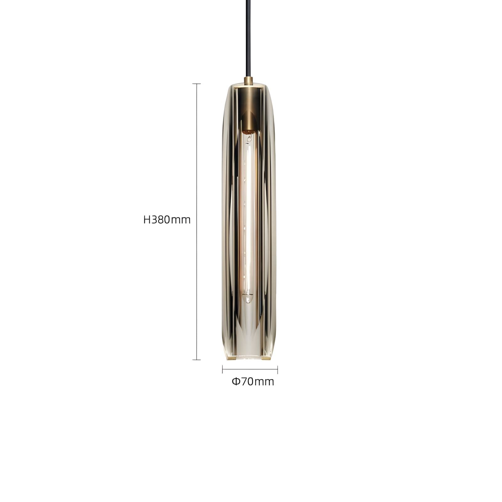 Crystalyn - Post-Modern Crystal Pendant Ceiling Light