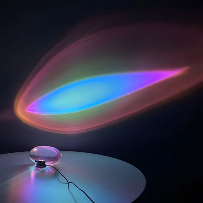 Crystara - Compact Crystal LED Table Lamp