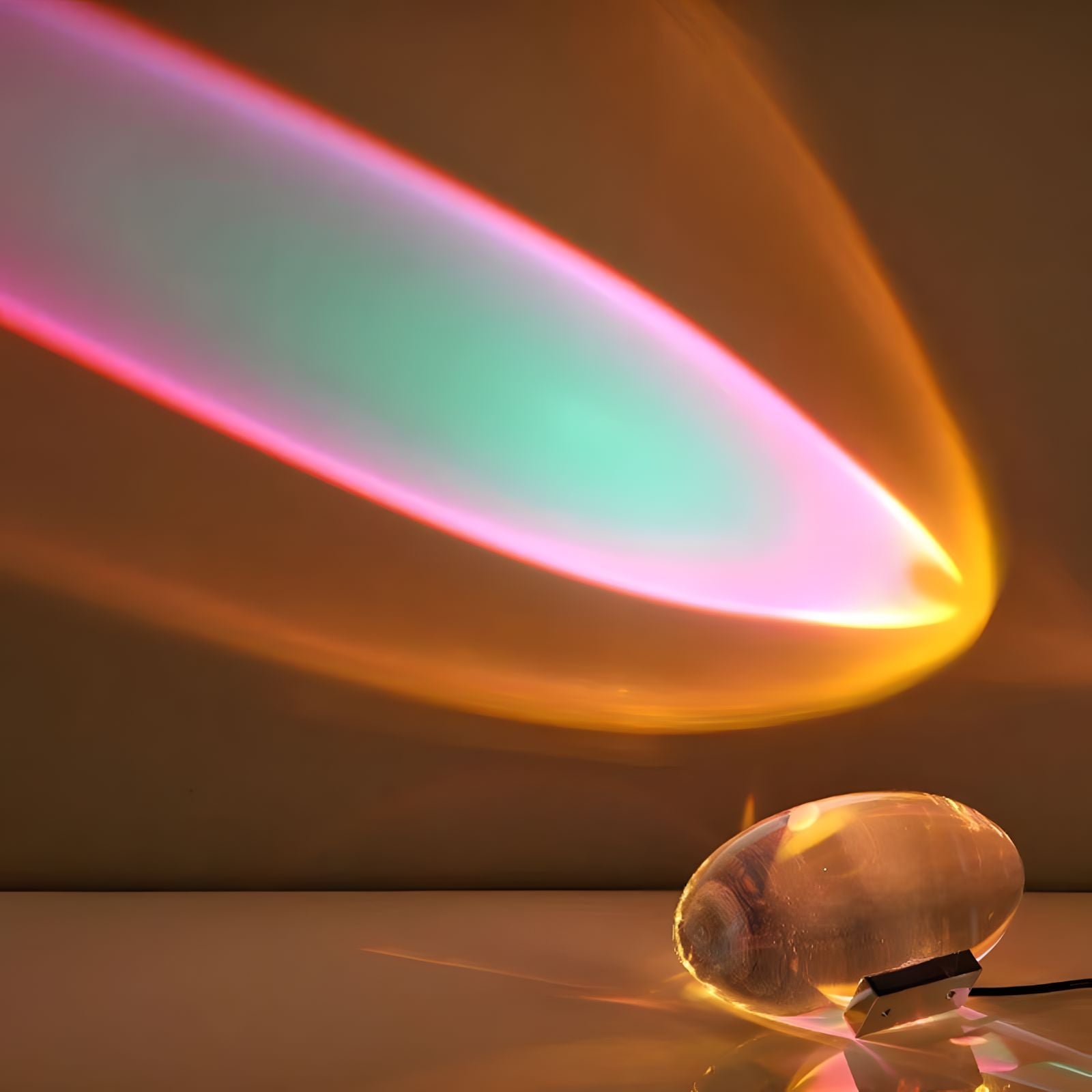 Crystara - Compact Crystal LED Table Lamp