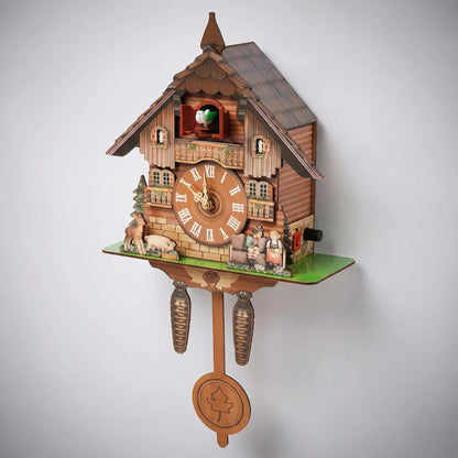 Cuckovik - Vintage Cuckoo Wall Clock With Bird Chime