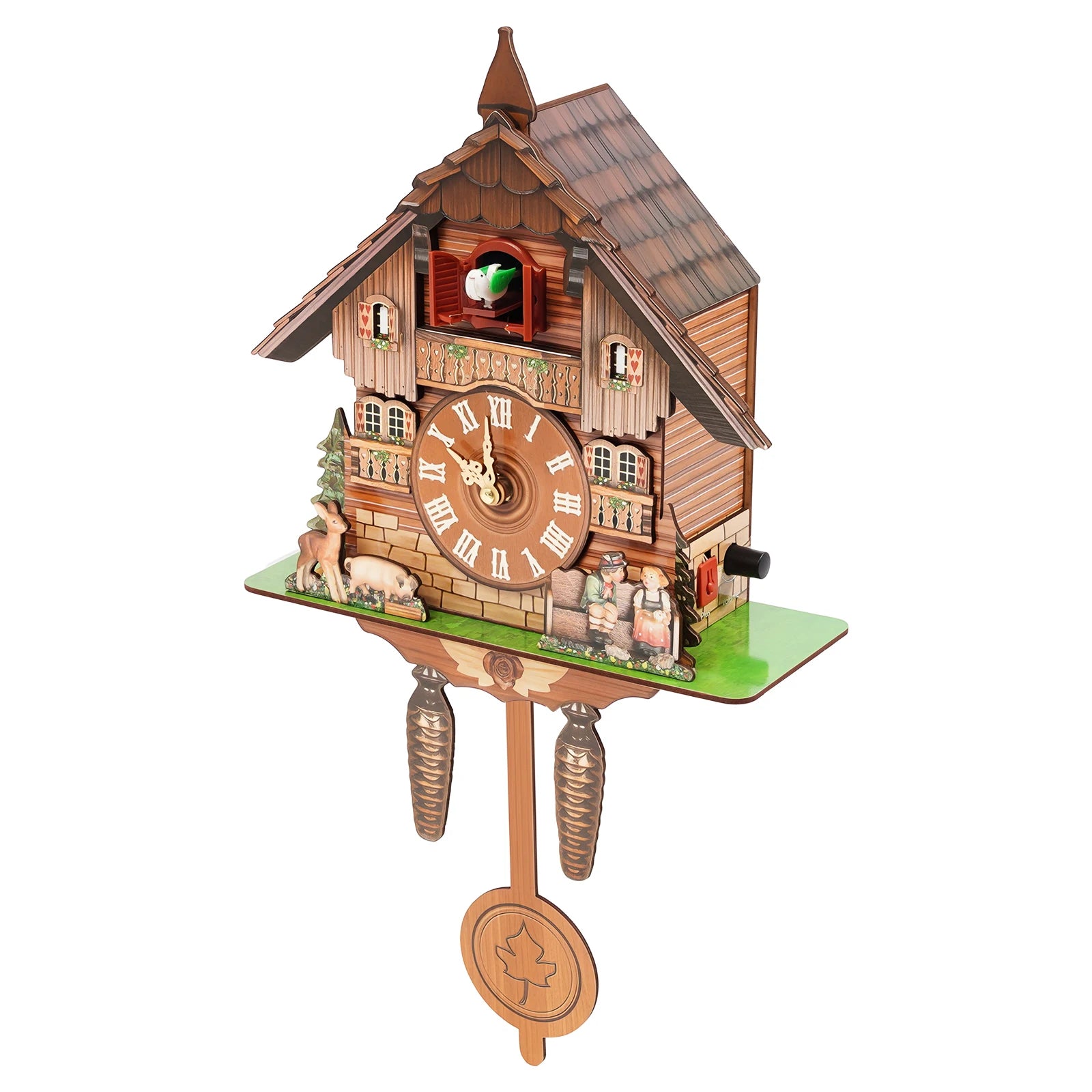 Cuckovik - Vintage Cuckoo Wall Clock With Bird Chime