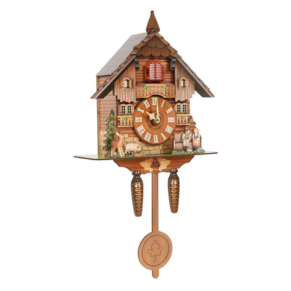 Cuckovik - Vintage Cuckoo Wall Clock With Bird Chime