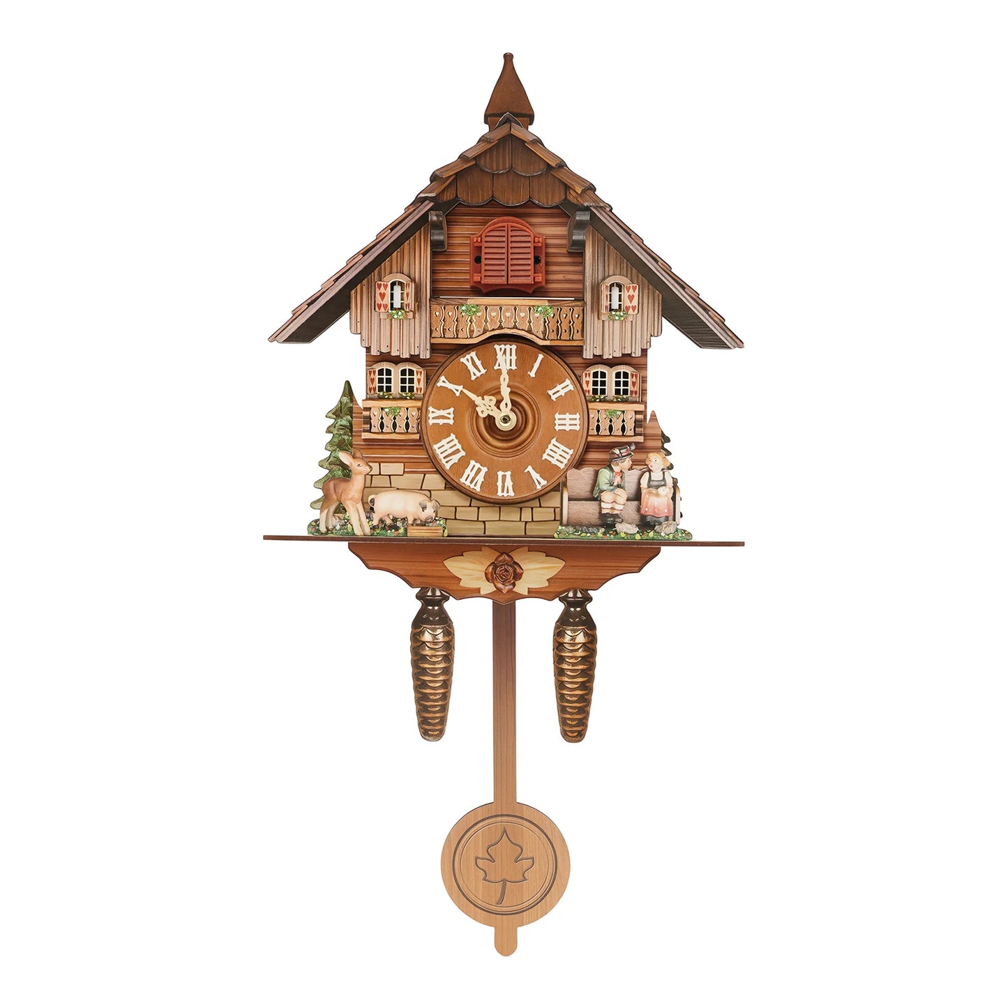 Cuckovik - Vintage Cuckoo Wall Clock With Bird Chime