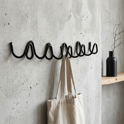 Curvora - Wall Mounted Coat Rack