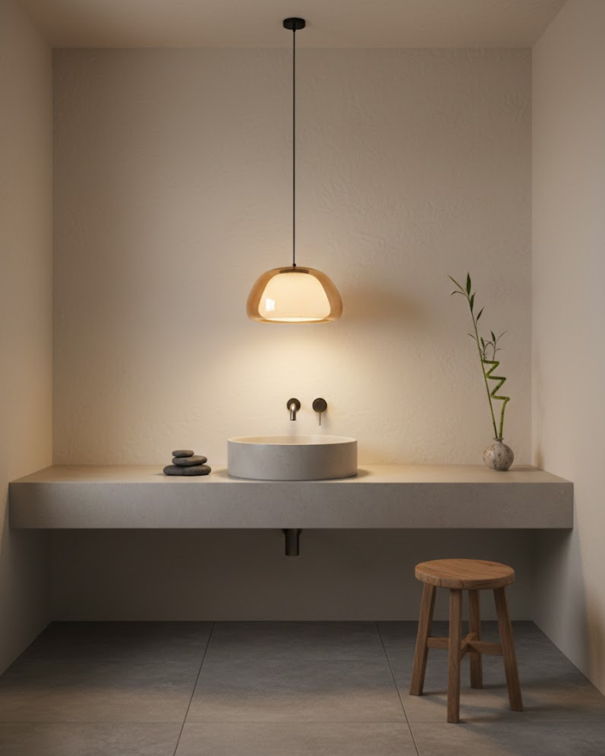 Dombrix - Dome-Shaped Glass Pendant Lamp
