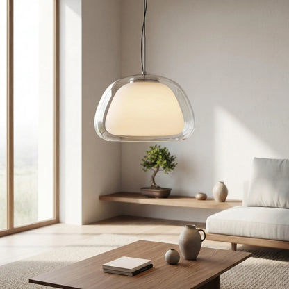 Dombrix - Dome-Shaped Glass Pendant Lamp