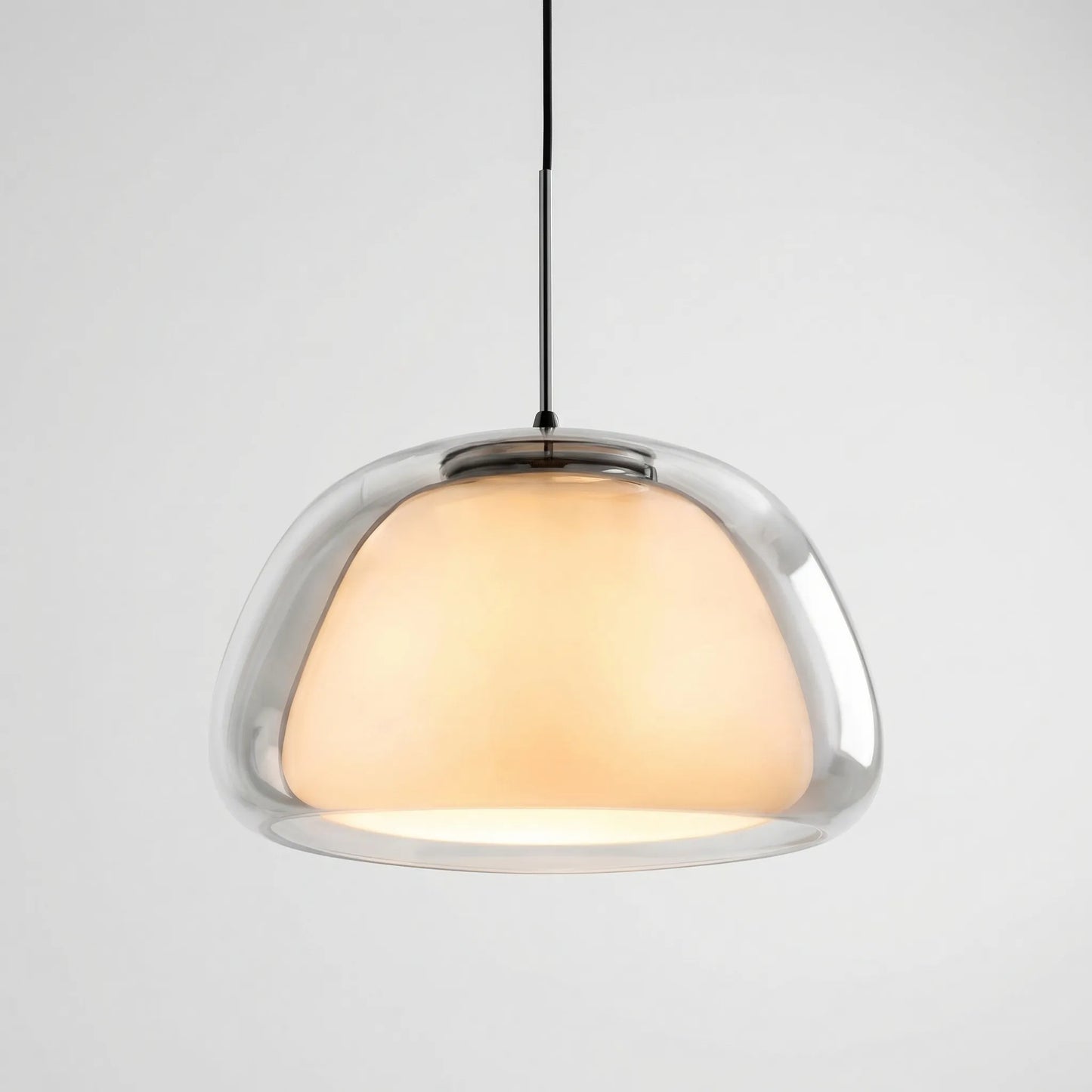 Dombrix - Dome-Shaped Glass Pendant Lamp