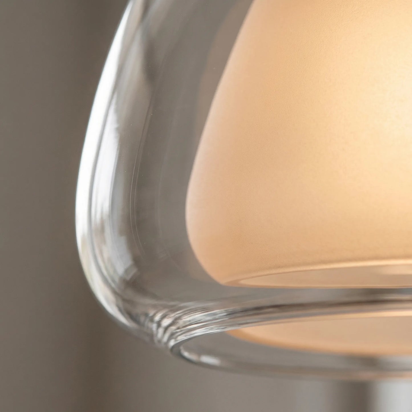 Dombrix - Dome-Shaped Glass Pendant Lamp