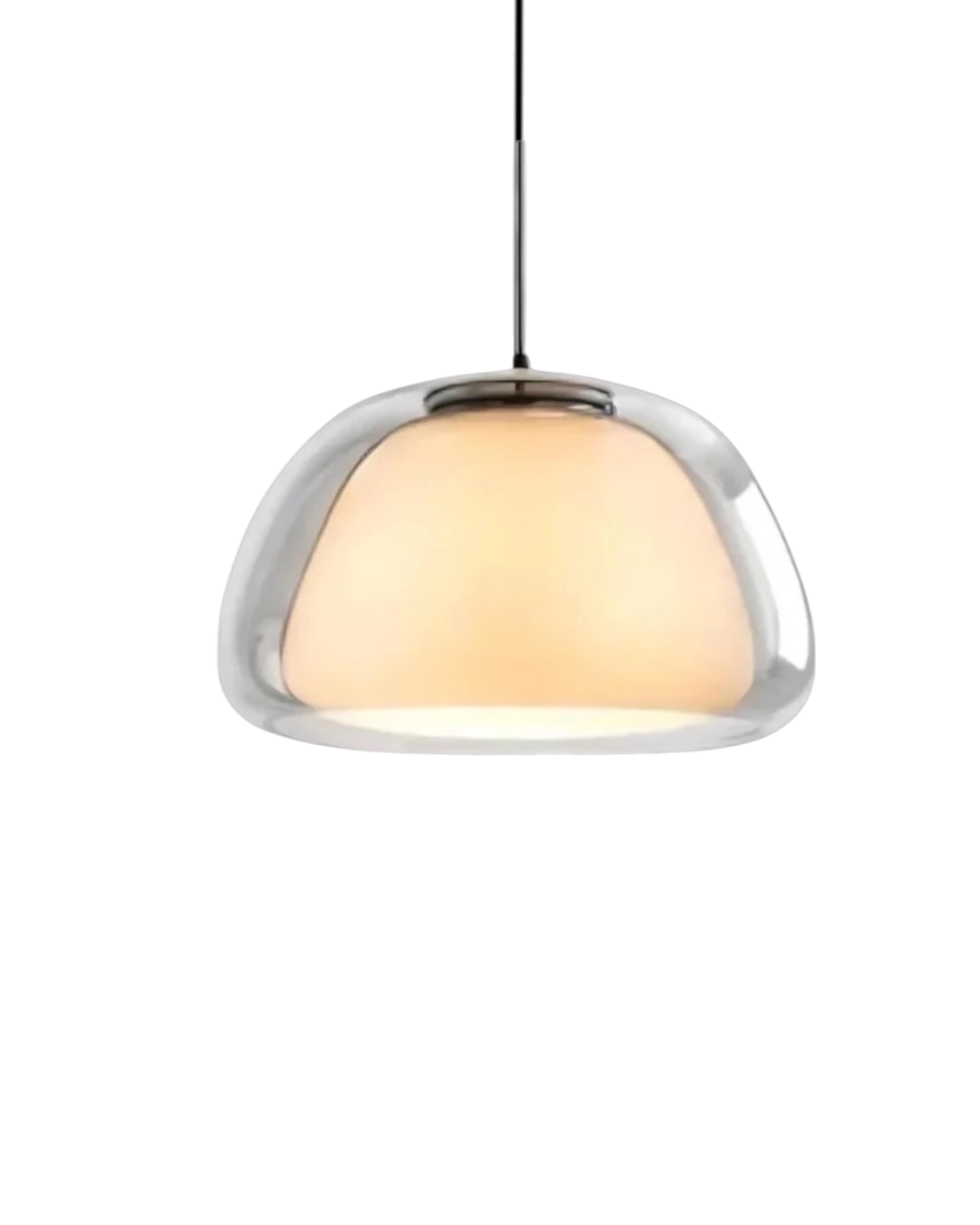 Dombrix - Dome-Shaped Glass Pendant Lamp