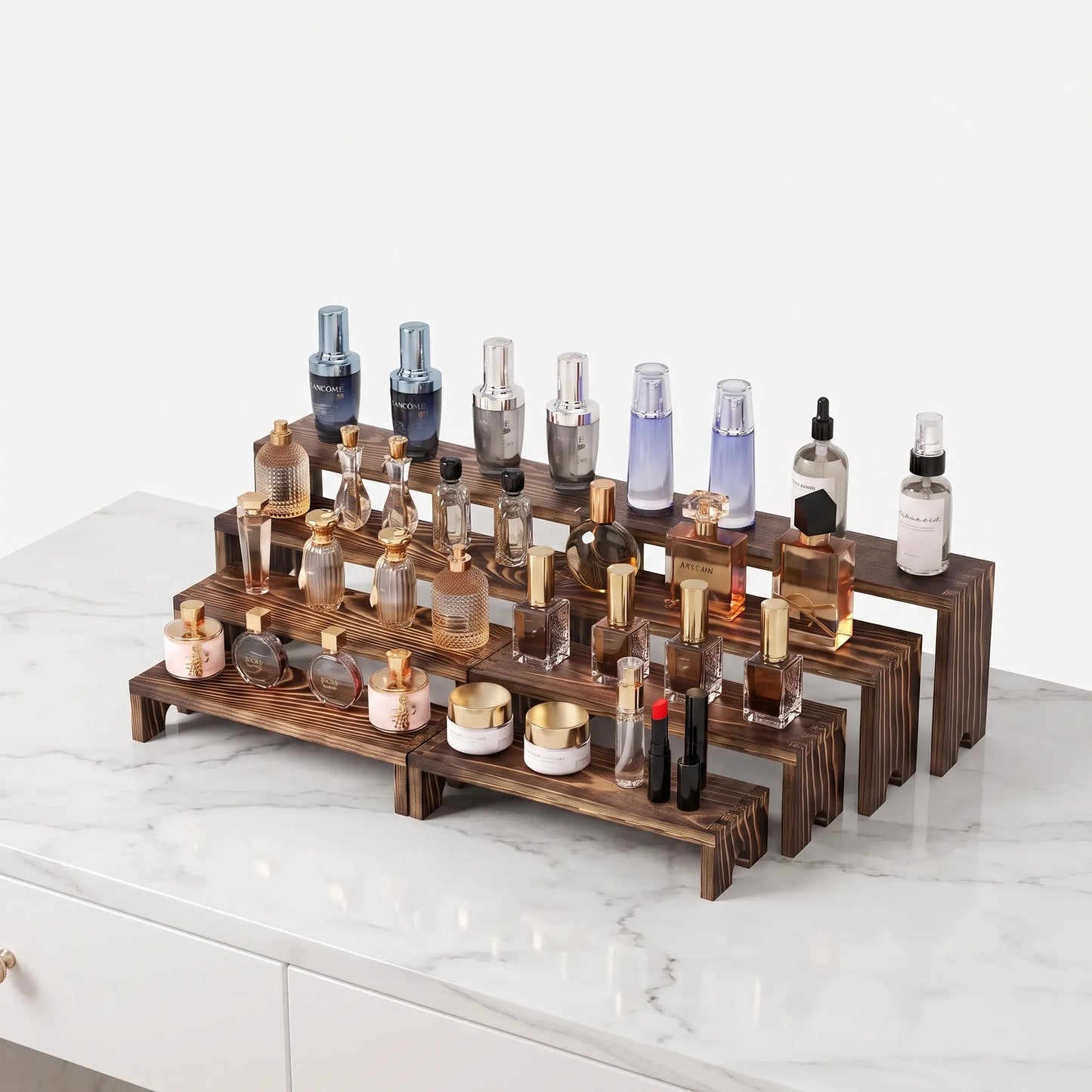 Elevara - Rustic Tiered Table Display Stand