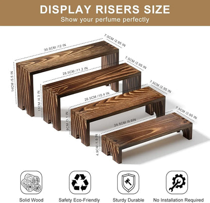 Elevara - Rustic Tiered Table Display Stand