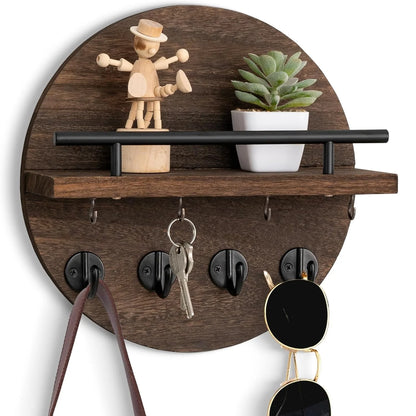Entrio - Circular Wall-Mounted Key Holder