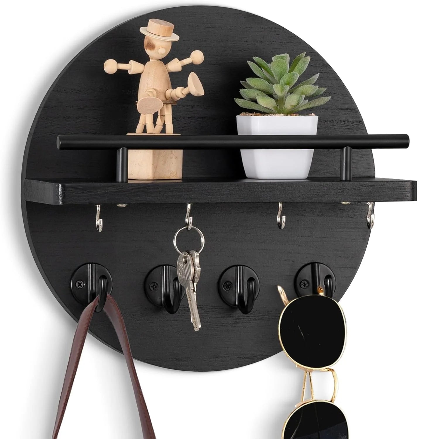 Entrio - Circular Wall-Mounted Key Holder
