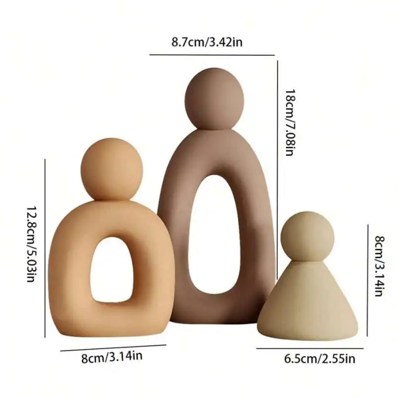 Familiq - Modern Minimalist Family Decorative Figurine