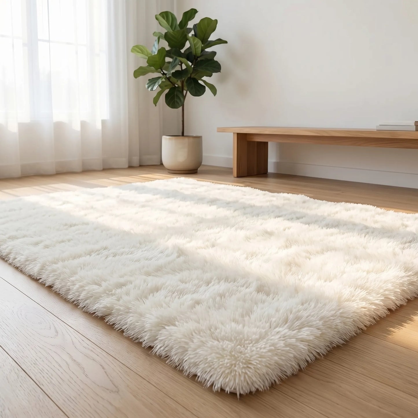 Fluffora - Long Pile Shaggy Floor Rug