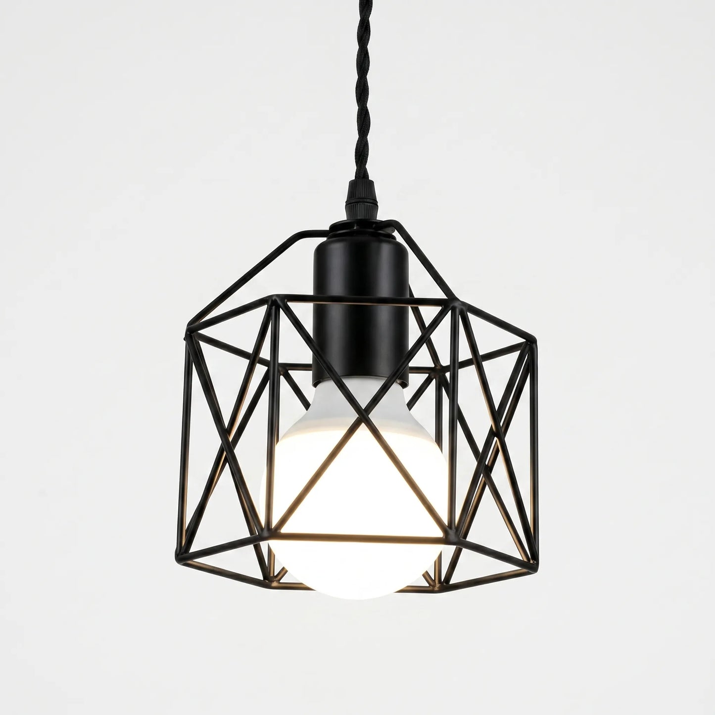 Geova - Geometric Cage Pendant Light