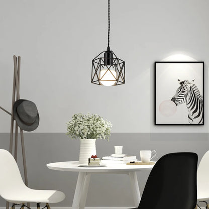 Geova - Geometric Cage Pendant Light