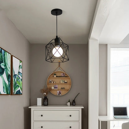 Geova - Geometric Cage Pendant Light