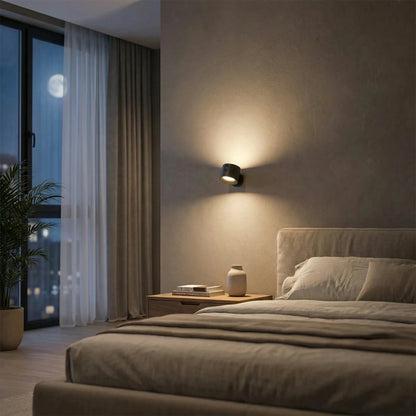 Glowduo - Dual-Head Rotatable Wireless Wall Lamp