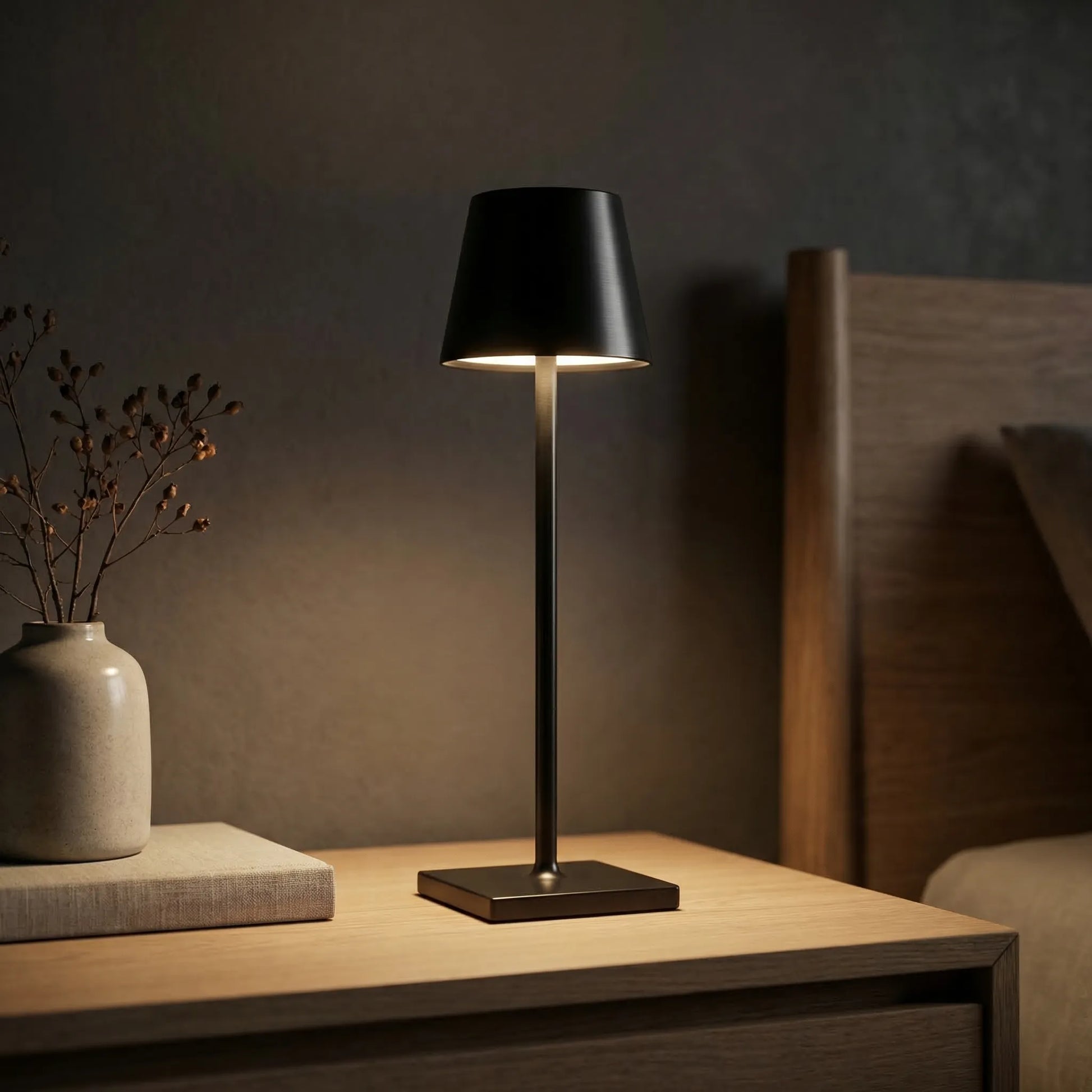 Glowmere - Minimalist Slim-Stem Table Lamp