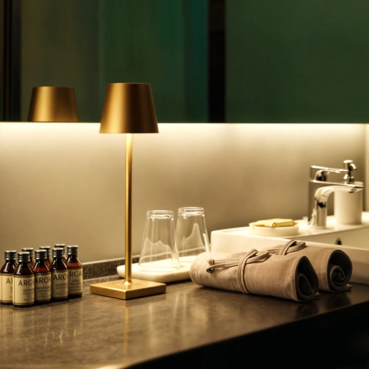 Glowmere - Minimalist Slim-Stem Table Lamp