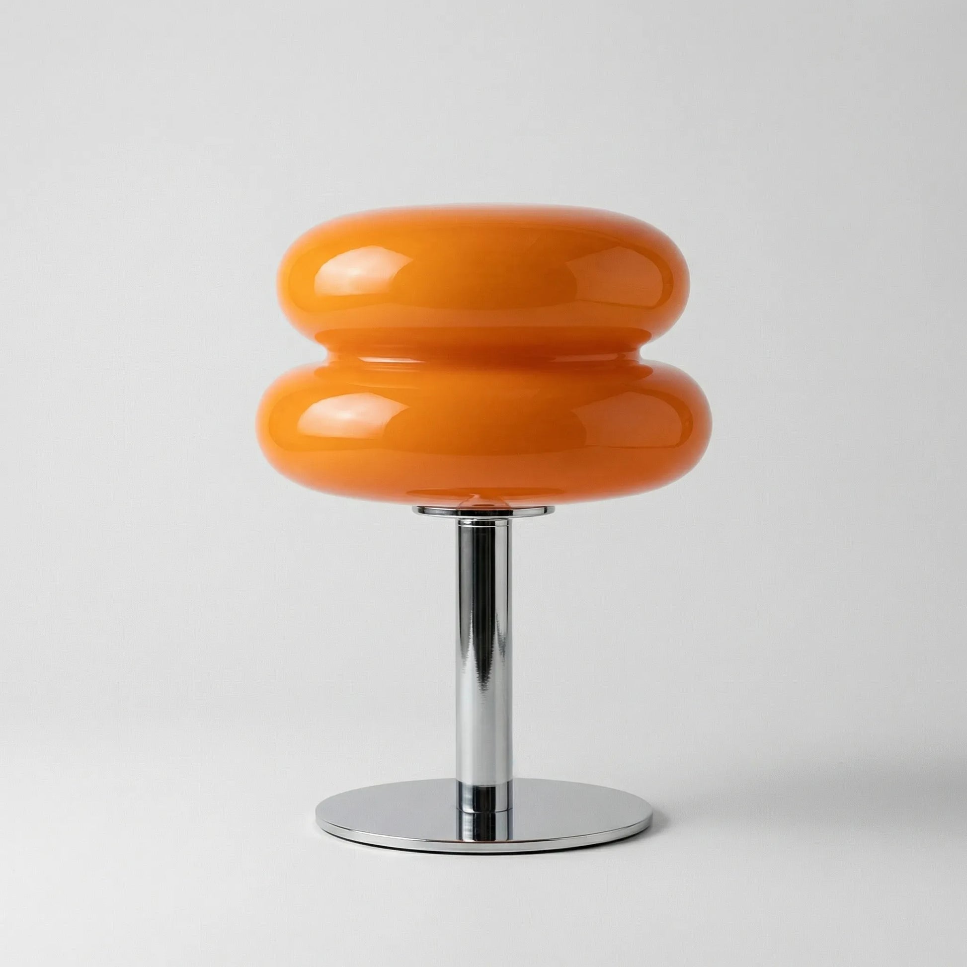 Glowvelle - Sculptural Glass Shade Table Lamp