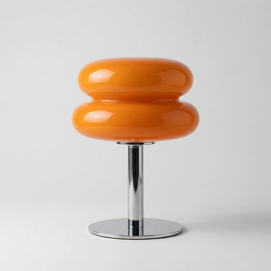 Glowvelle - Sculptural Glass Shade Table Lamp