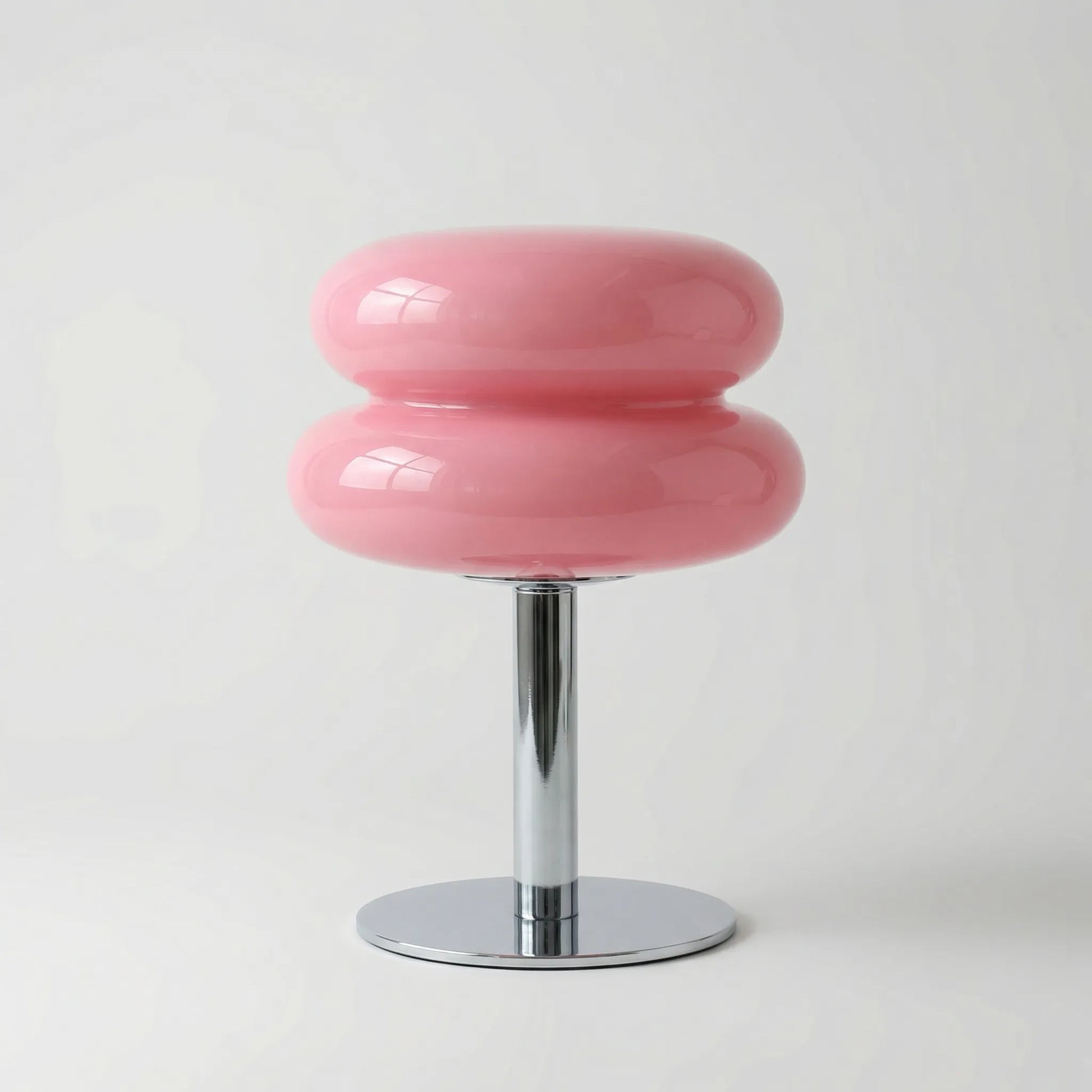 Glowvelle - Sculptural Glass Shade Table Lamp