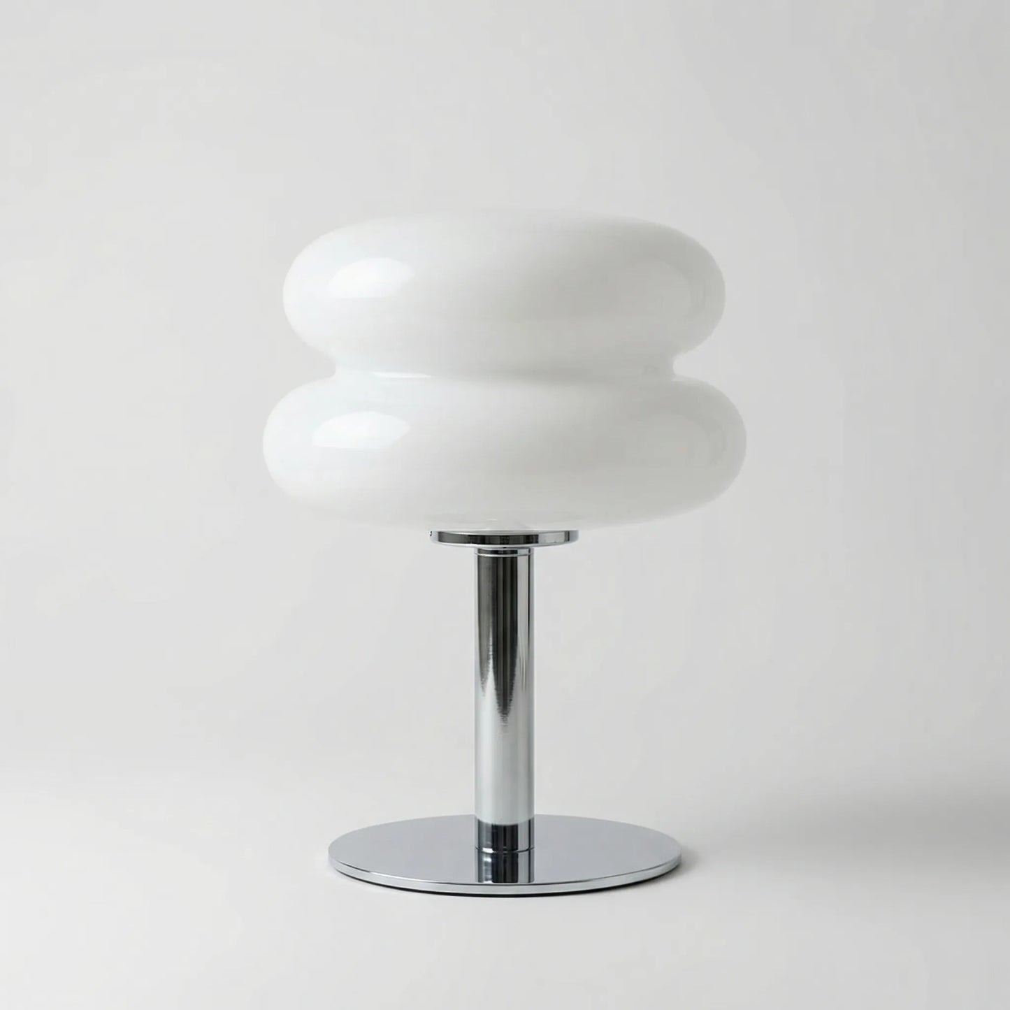 Glowvelle - Sculptural Glass Shade Table Lamp