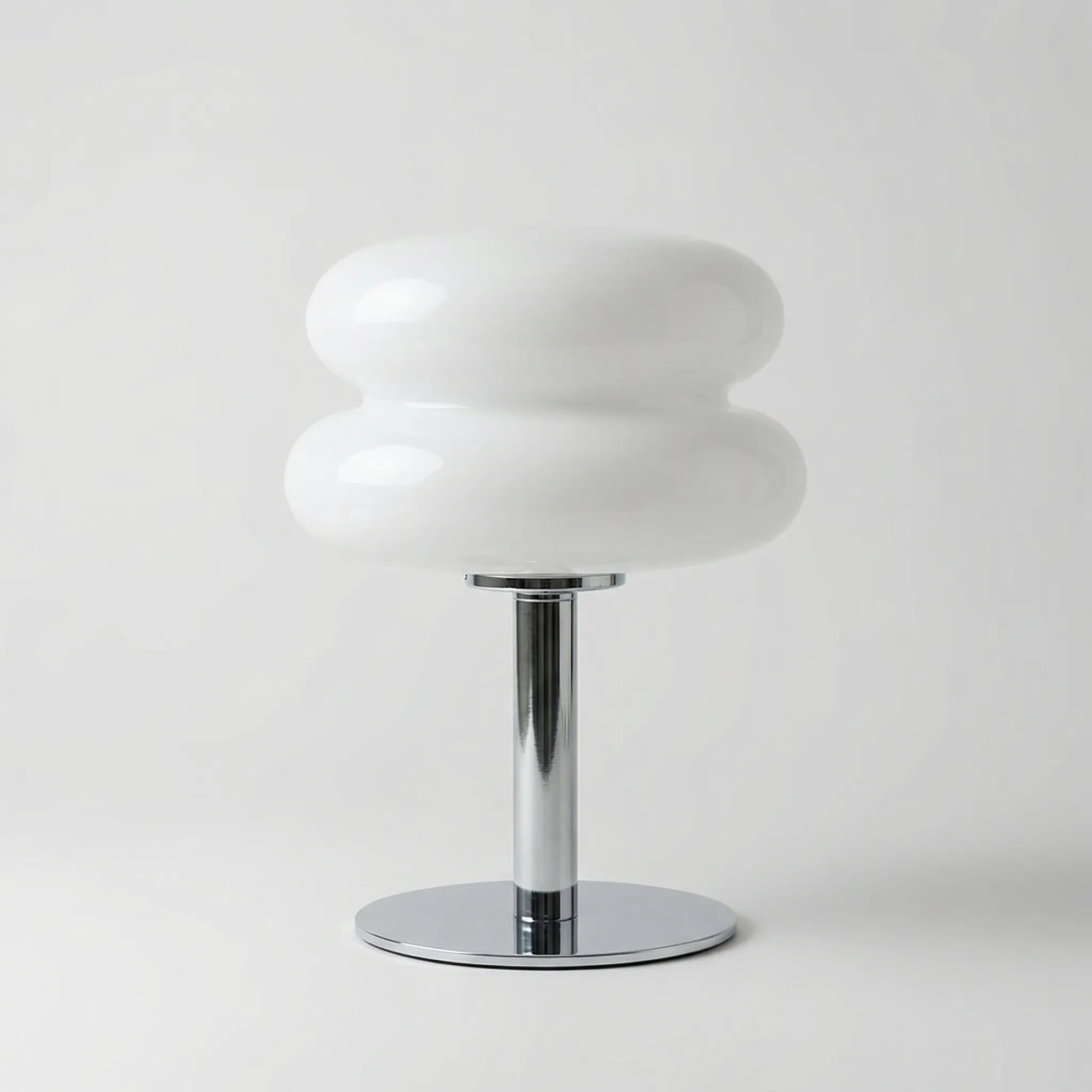 Glowvelle - Sculptural Glass Shade Table Lamp