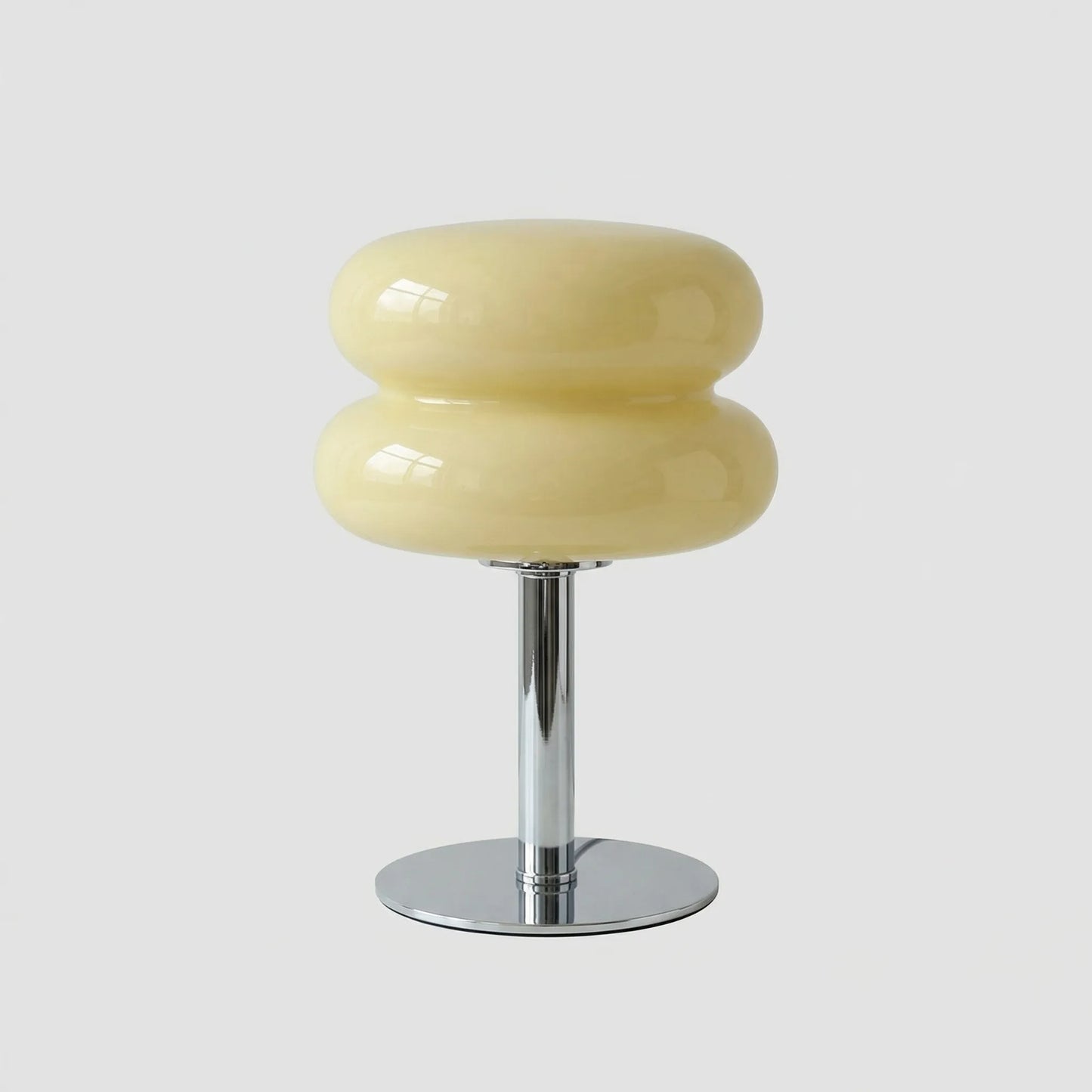 Glowvelle - Sculptural Glass Shade Table Lamp