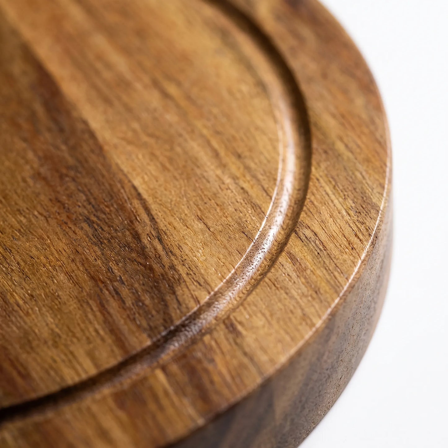 Grazora - Round Charcuterie Board With Hidden Storage