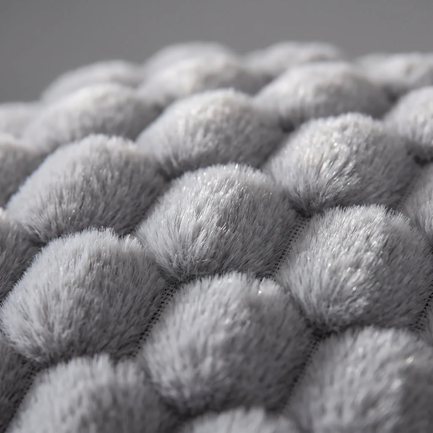 GridPlush - 3D Textured Square Cushion Cover