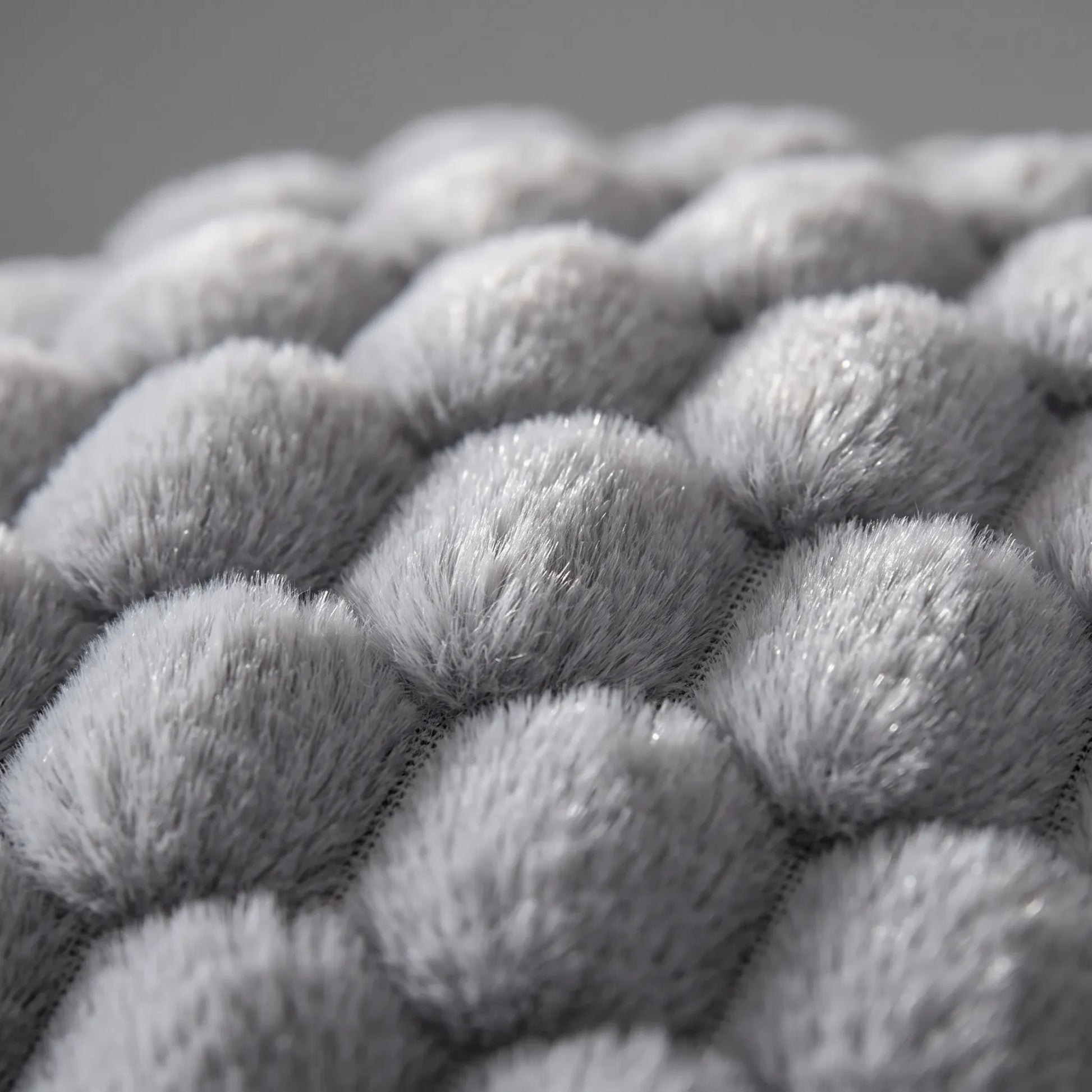GridPlush - 3D Textured Square Cushion Cover