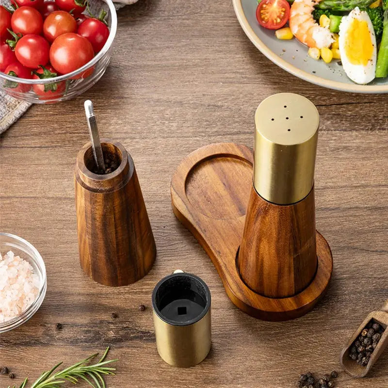 GrindSpire - Manual Seasoning Grinder Set