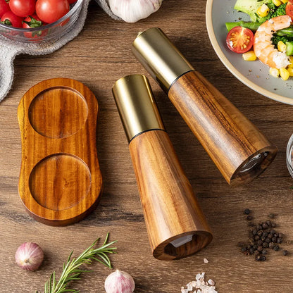 GrindSpire - Manual Seasoning Grinder Set
