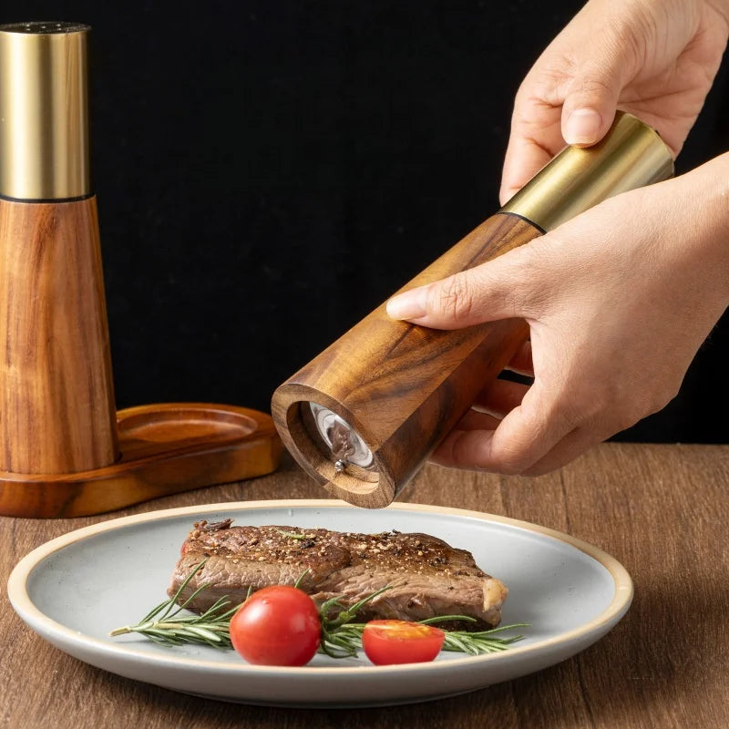 GrindSpire - Manual Seasoning Grinder Set