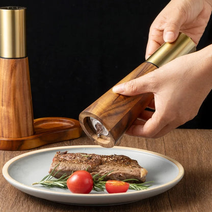 GrindSpire - Manual Seasoning Grinder Set