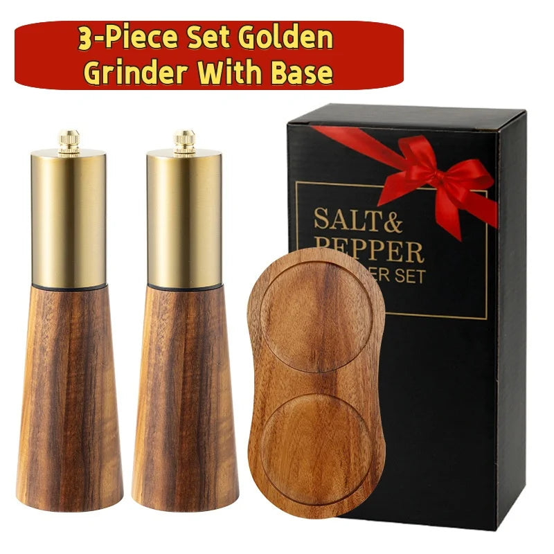GrindSpire - Manual Seasoning Grinder Set