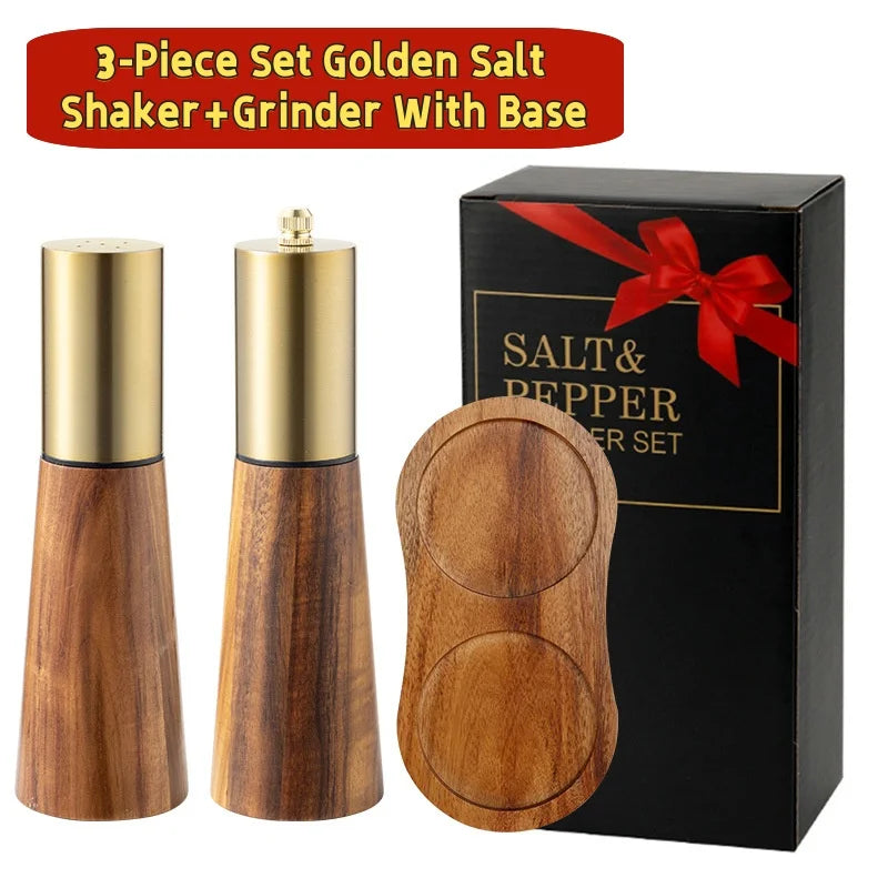 GrindSpire - Manual Seasoning Grinder Set