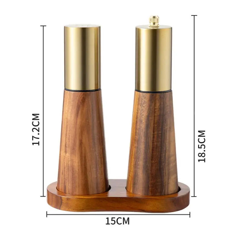 GrindSpire - Manual Seasoning Grinder Set