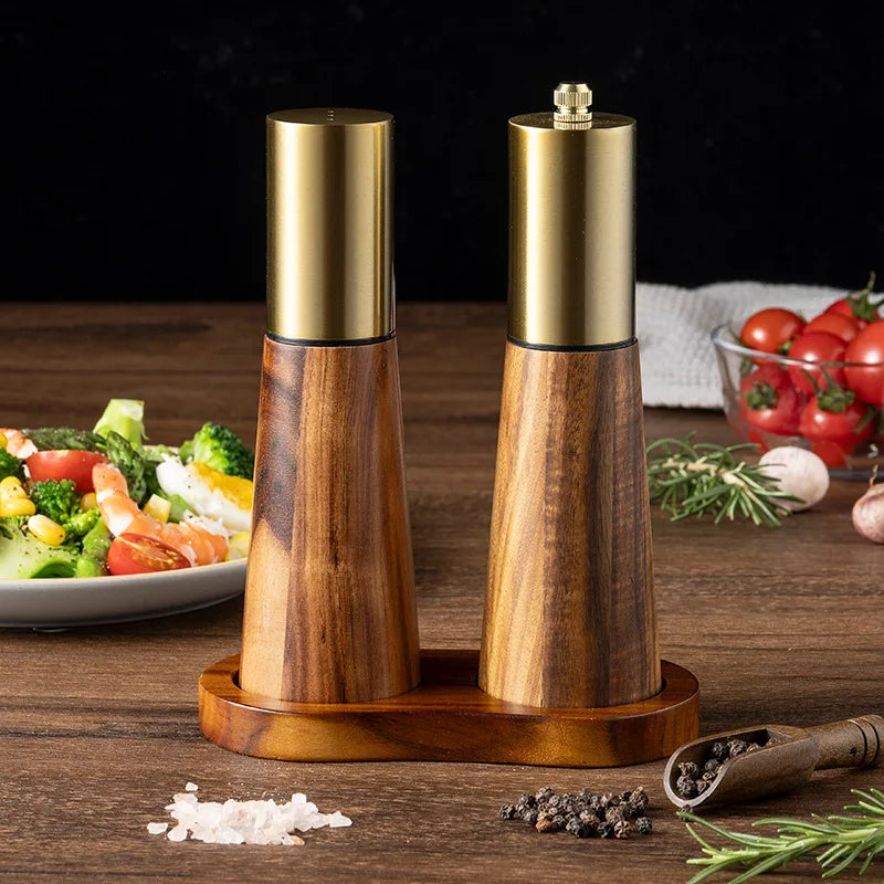 GrindSpire - Manual Seasoning Grinder Set