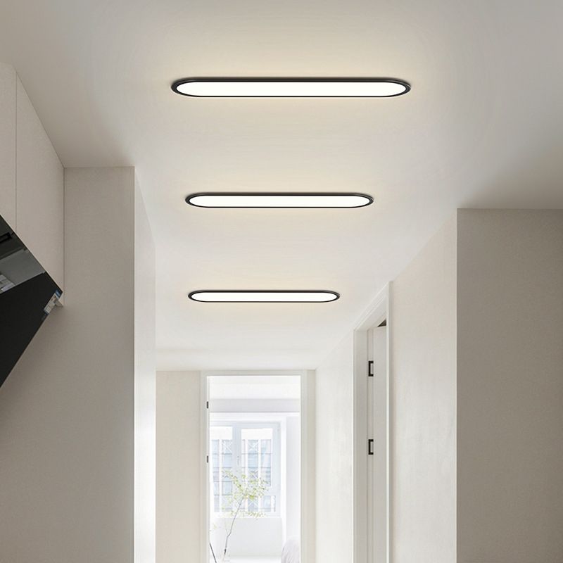 HaloThin - Minimalist Oval Ceiling Light