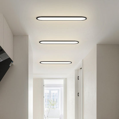 HaloThin - Minimalist Oval Ceiling Light