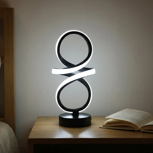 Helixa - Modern Spiral Table Lamp