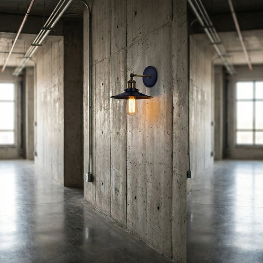 Industrix - Retro Industrial Wall-Mounted Lamp