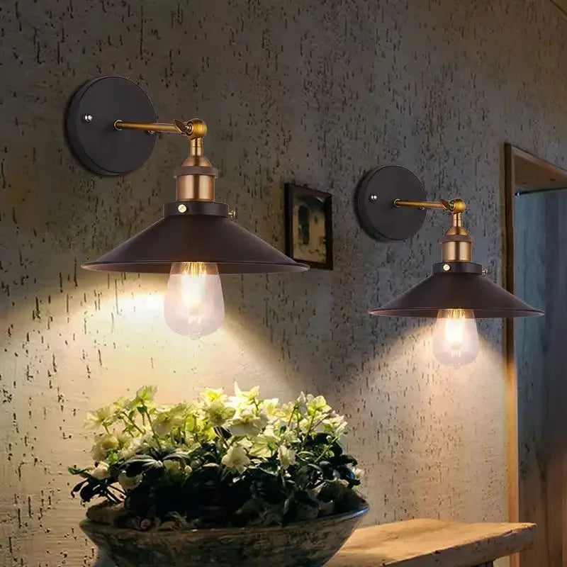 Industrix - Retro Industrial Wall-Mounted Lamp