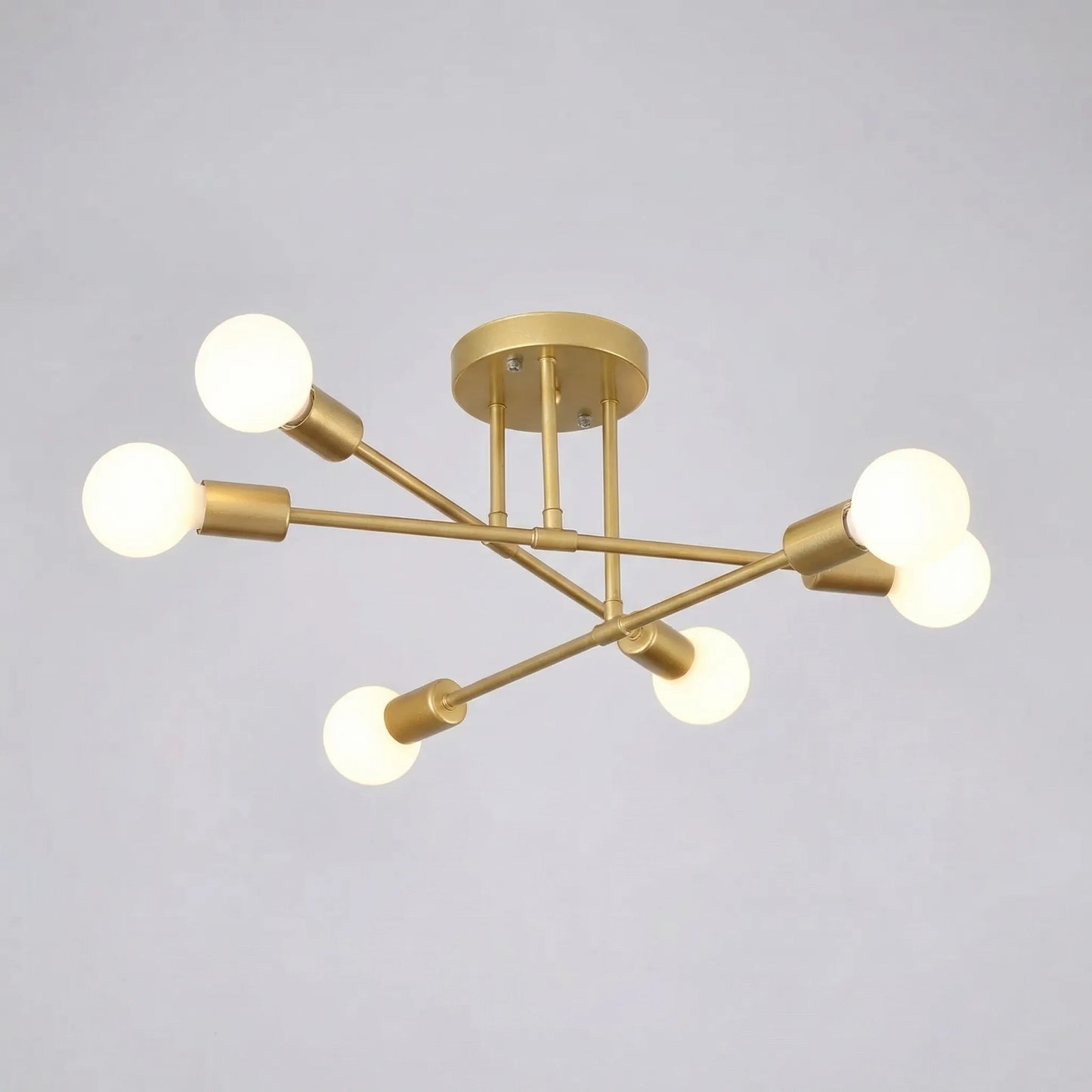 Ironvex - 6-Head Retro Industrial Ceiling Lamp