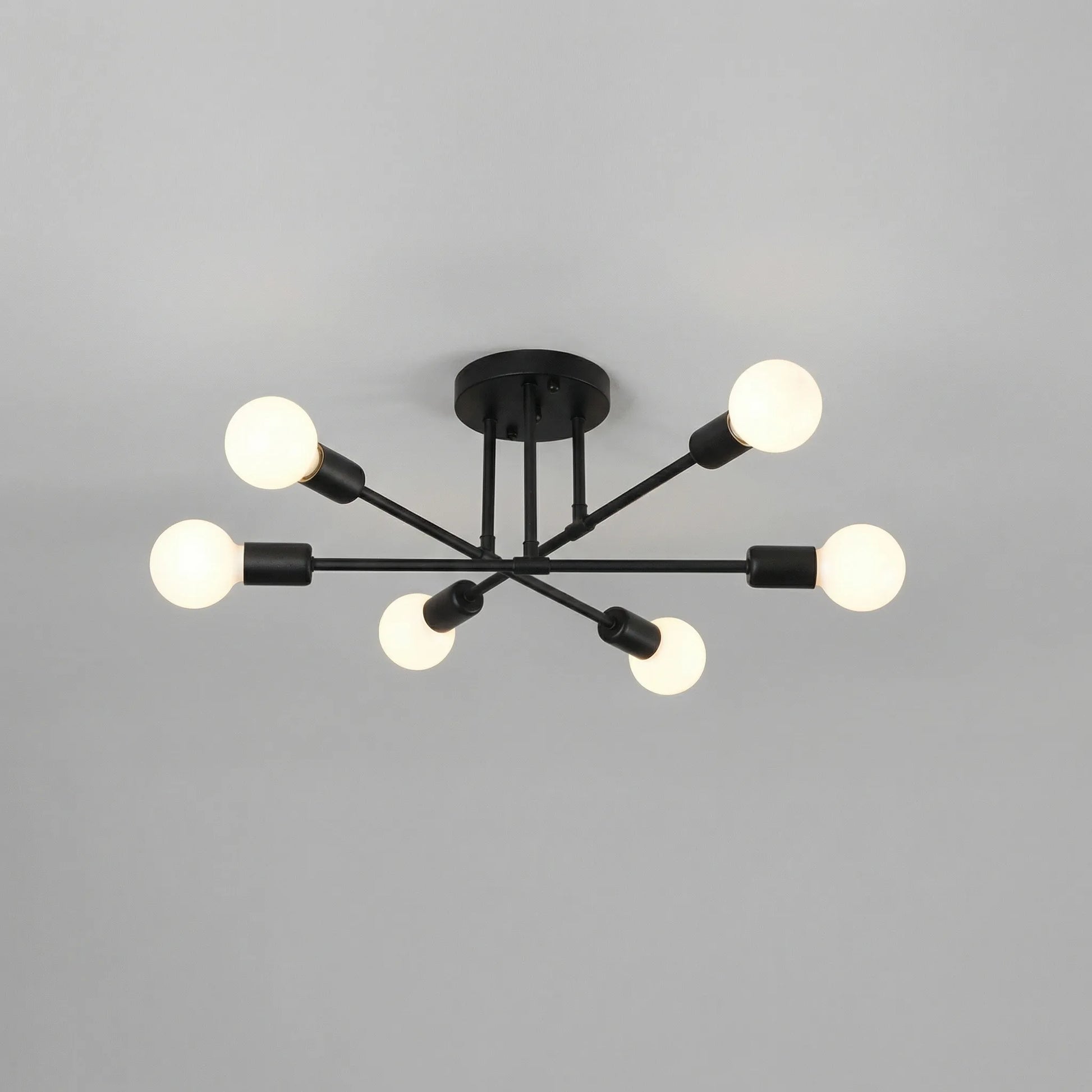 Ironvex - 6-Head Retro Industrial Ceiling Lamp